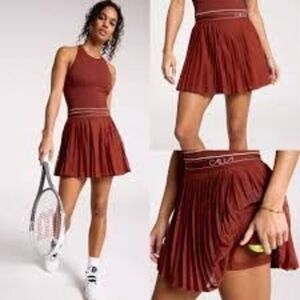 CALIA Women’s Pleated Mesh Skort NEW NWT